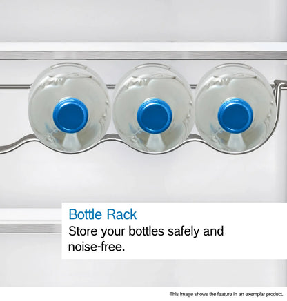 Serie 4 Vrijstaande koelkast met vriesvak onderaan 186 x 60 cm Wit, Total No Frost