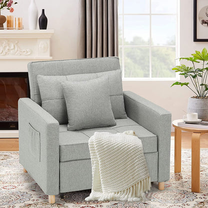 🔥40 inch 3-in-1 converteerbare stoelbed, slaapbank