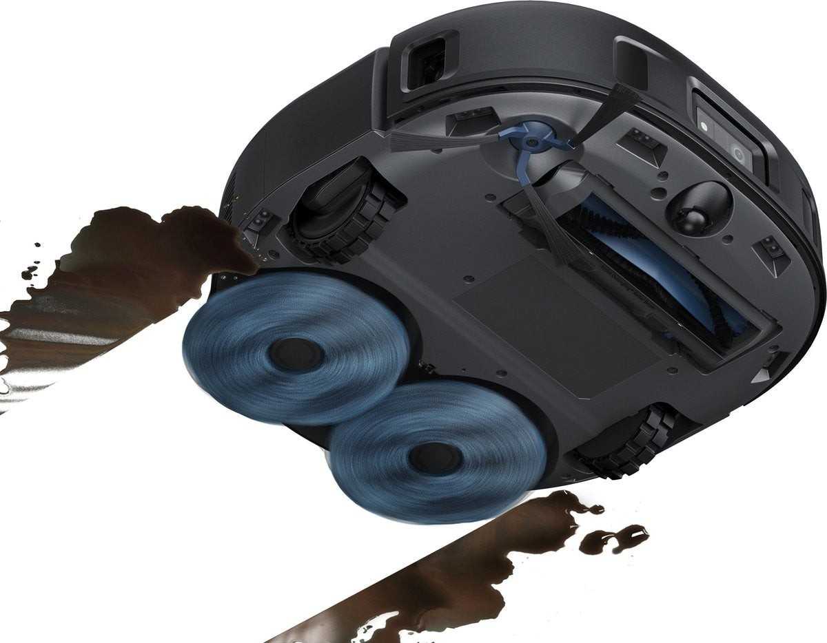 eufy Clean X10 Pro Omni Robotstofzuiger met dweil - Robot Vacuum 8000 Pa zuigkracht, tapijt detectie AI-obstakel vermijding, wast en droogt de dweil, automatisch legen en vullen