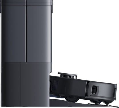 eufy Clean X10 Pro Omni Robotstofzuiger met dweil - Robot Vacuum 8000 Pa zuigkracht, tapijt detectie AI-obstakel vermijding, wast en droogt de dweil, automatisch legen en vullen