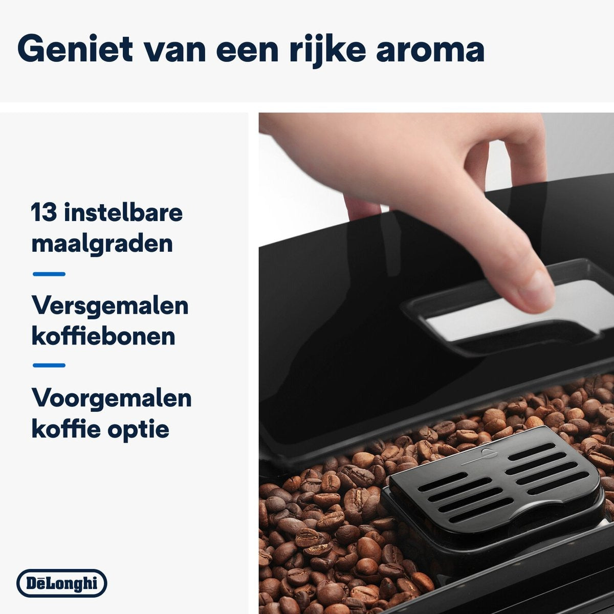De'Longhi Magnifica S ECAM20.110.B - Volautomatische espressomachine - Zwart