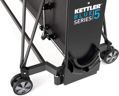Kettler K5 Outdoor Professionele Tafeltennistafel, toernooikwaliteit, robuust, 5 mm melaminehars speelblad met krasbestendige toplaag, weerbestendig, inklapbaar, TÜV-gekeurd, gemaakt in Nederland.